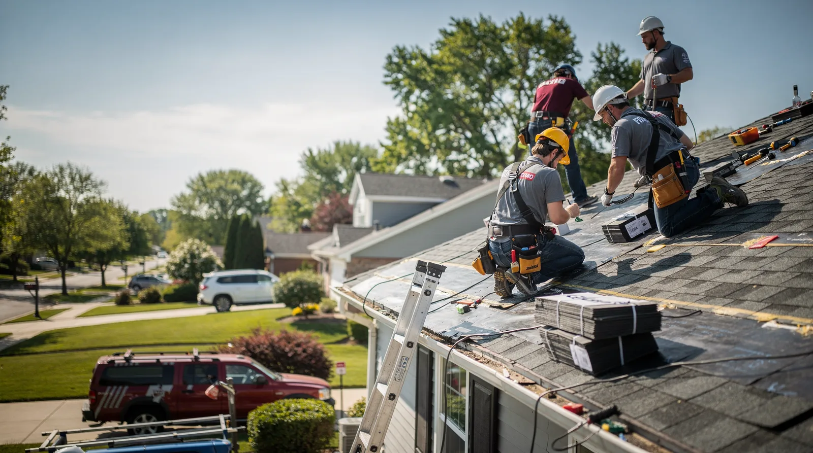 Roof Repair in Camanche, IA around you